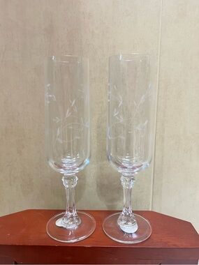 Princess House Bordeaux Clear Champagne Flute